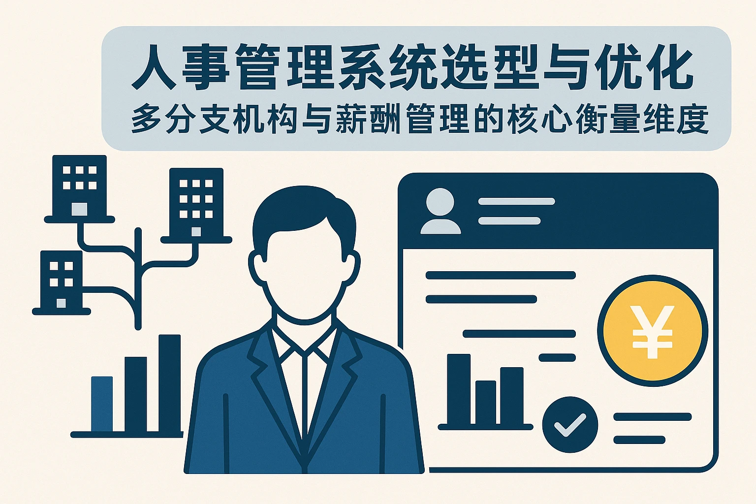 人事管理系统选型与优化：多分支机构与薪酬管理的核心衡量维度