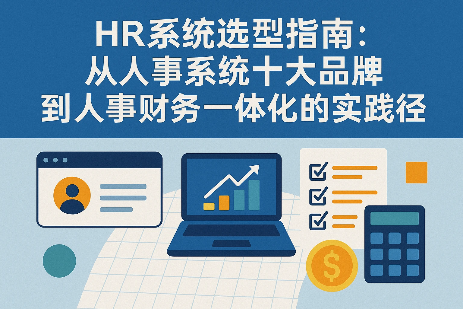 HR系统选型指南：从人事系统十大品牌到人事财务一体化的实践路径
