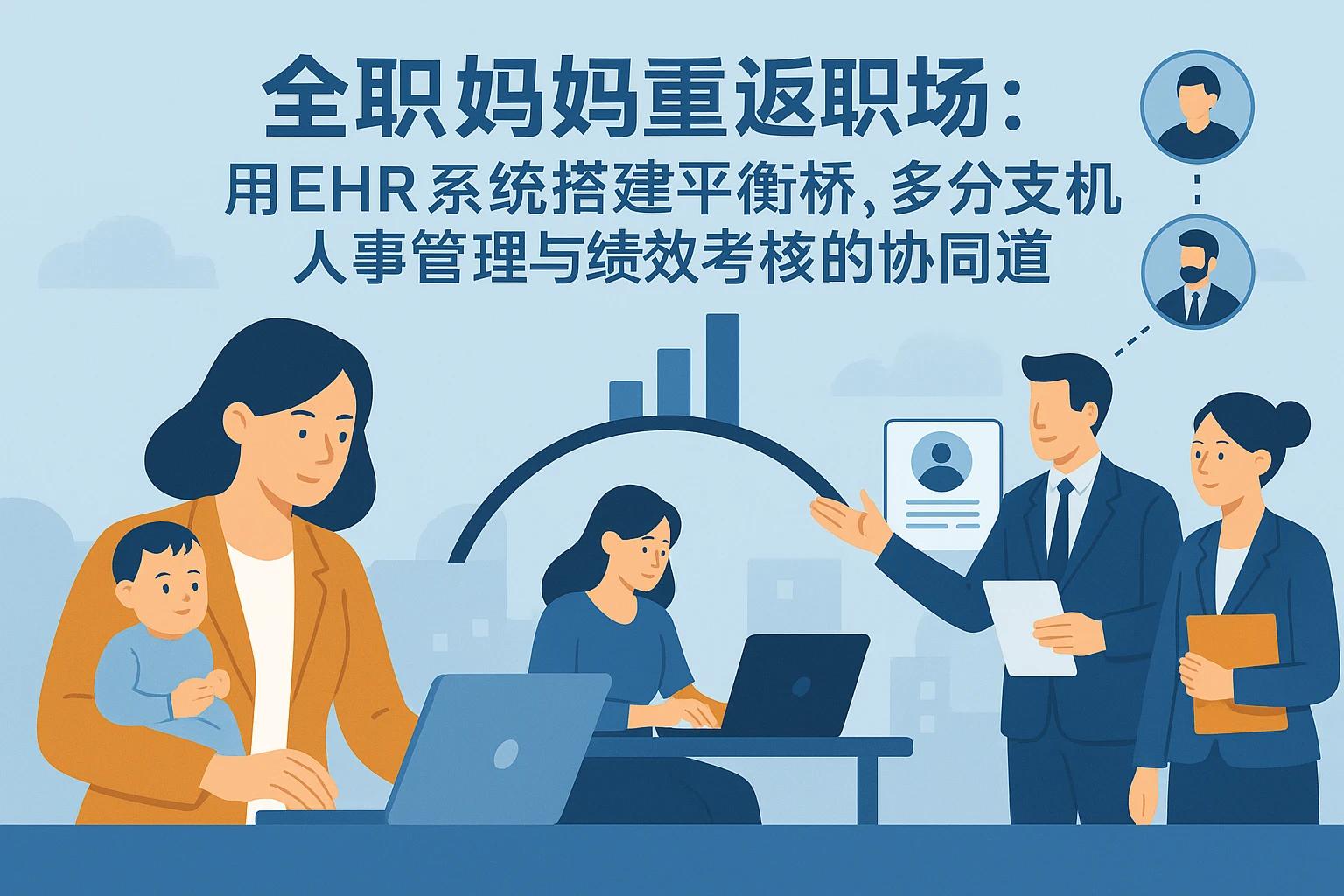 全职妈妈重返职场：用EHR系统搭建平衡桥，多分支机构人事管理与绩效考核的协同之道