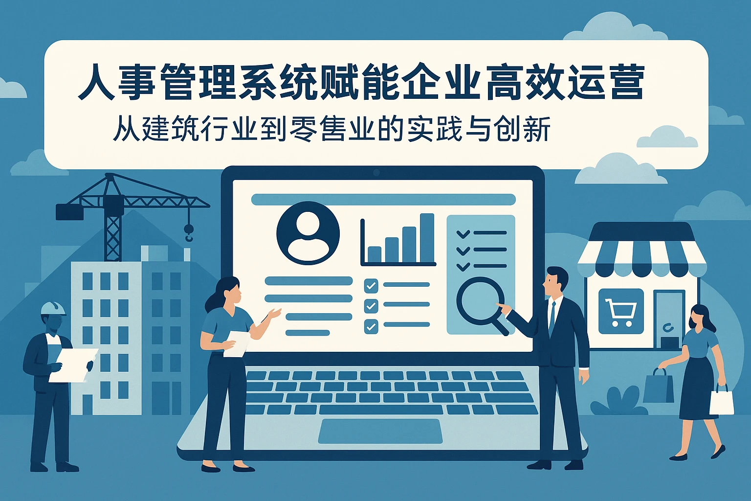 人事管理系统赋能企业高效运营:从建筑行业到零售业的实践与创新
