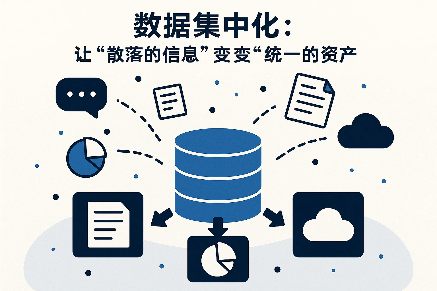 2. 数据集中化：让“散落的信息”变“统一的资产”