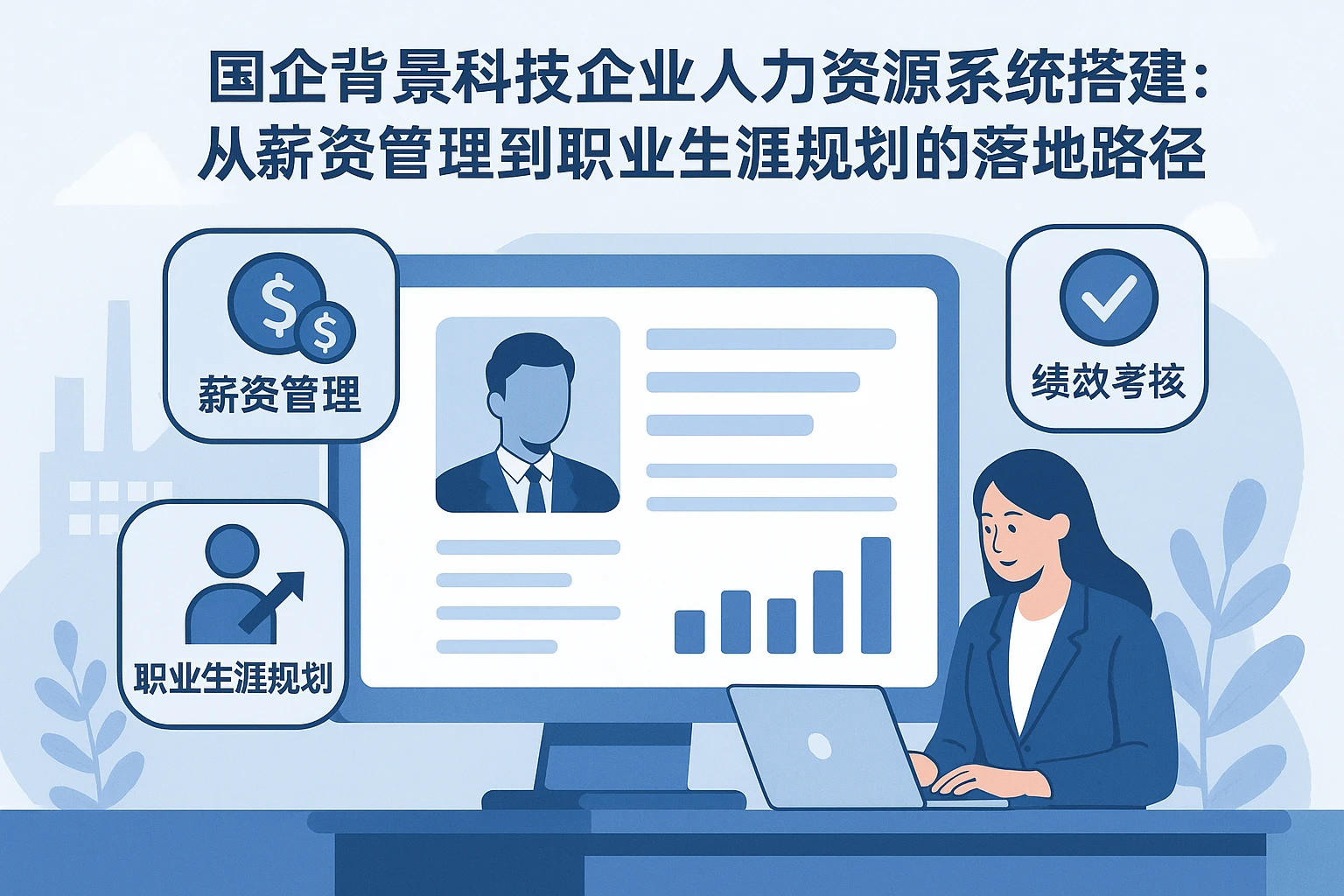 国企背景科技企业人力资源系统搭建：从薪资管理到职业生涯规划的落地路径