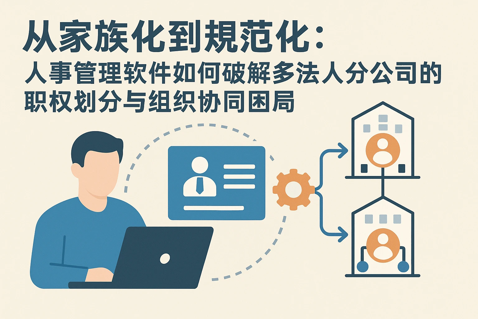 从家族化到规范化：人事管理软件如何破解多法人分公司的职权划分与组织协同困局