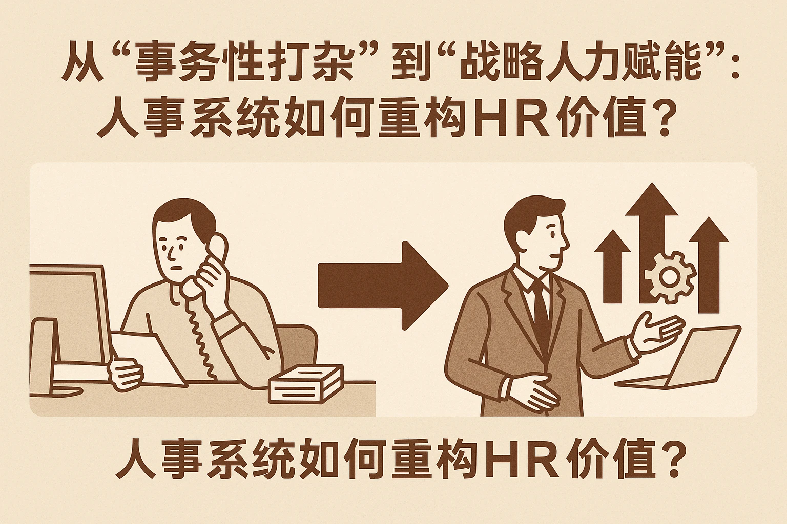 从“事务性打杂”到“战略人力赋能”：人事系统如何重构HR价值？
