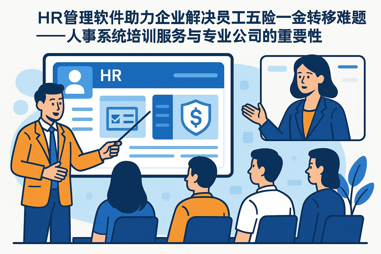 HR管理软件助力企业解决员工五险一金转移难题——人事系统培训服务与专业公司的重要性