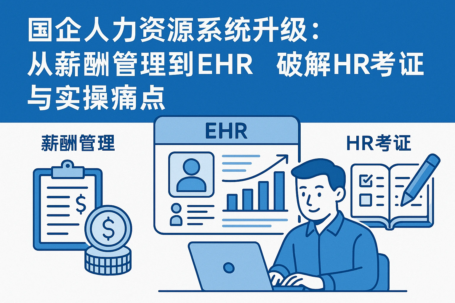 国企人力资源系统升级：从薪酬管理到EHR，破解HR考证与实操痛点