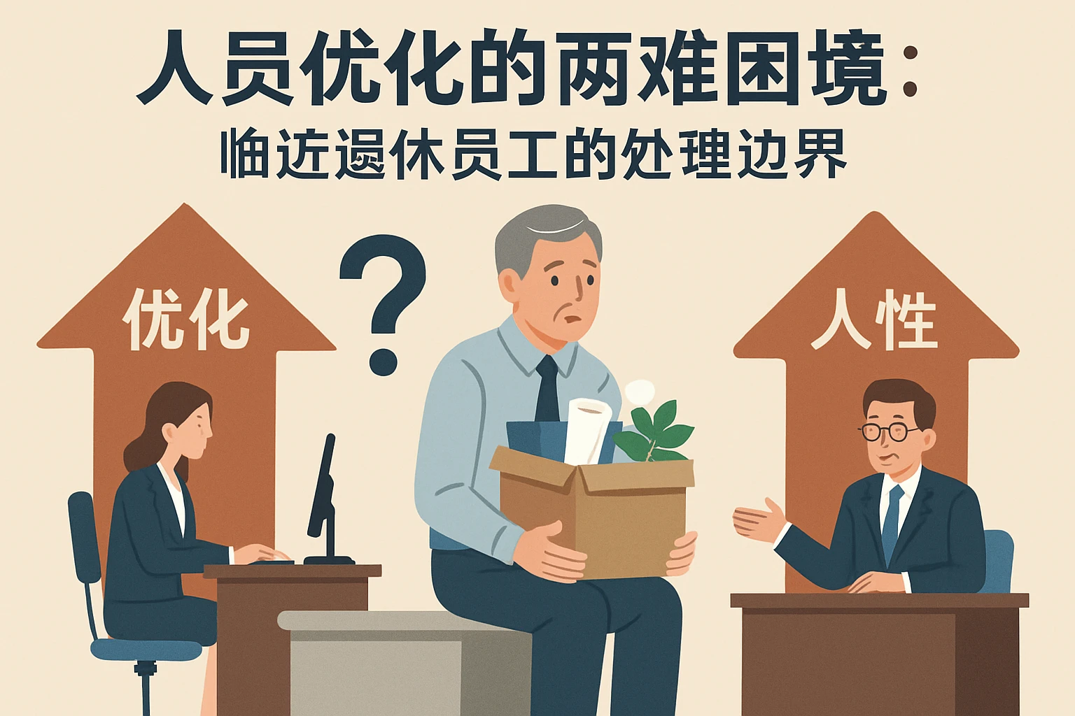 2. 人员优化的两难困境：临近退休员工的处理边界