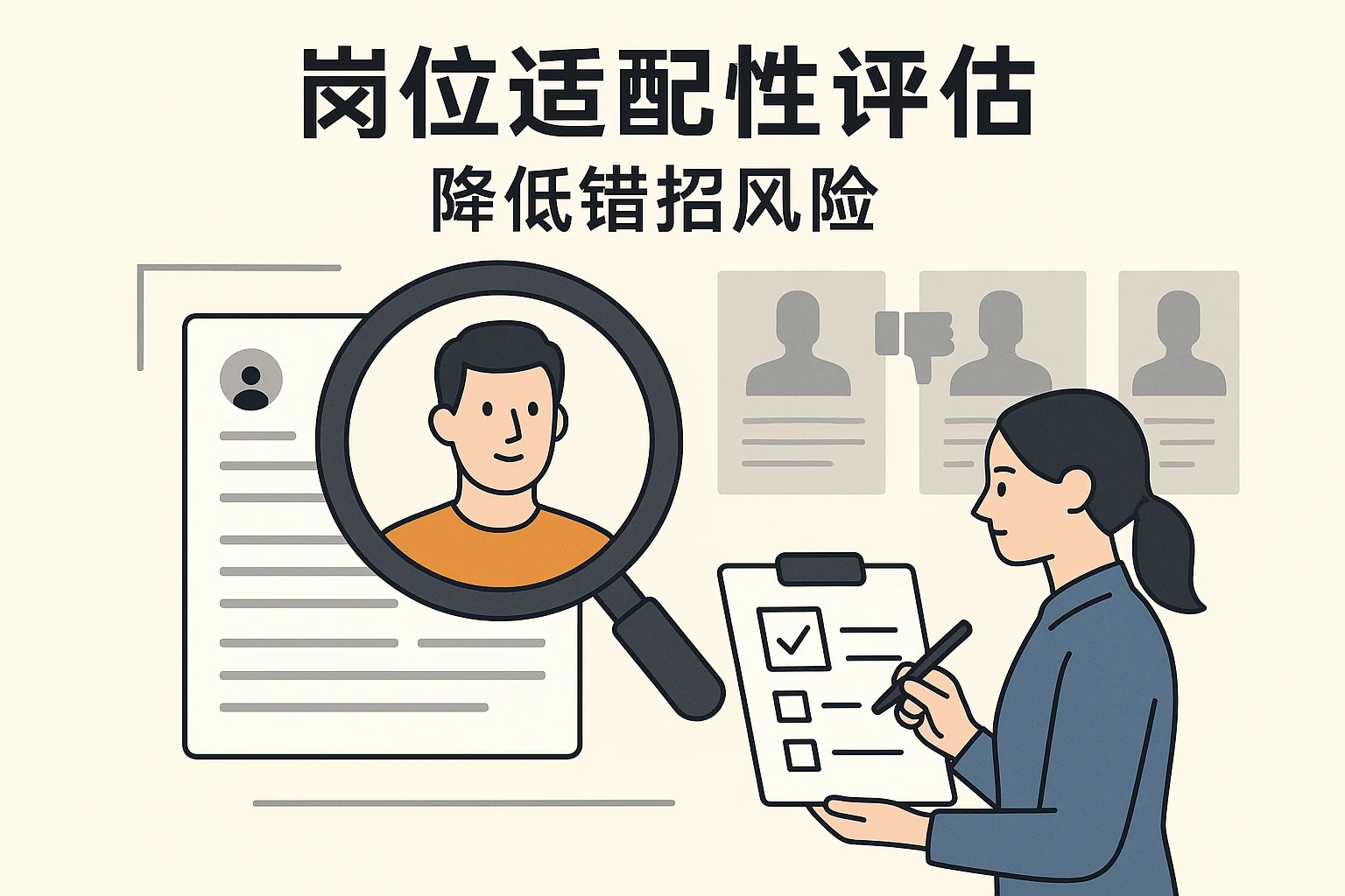 2. 岗位适配性评估，降低错招风险