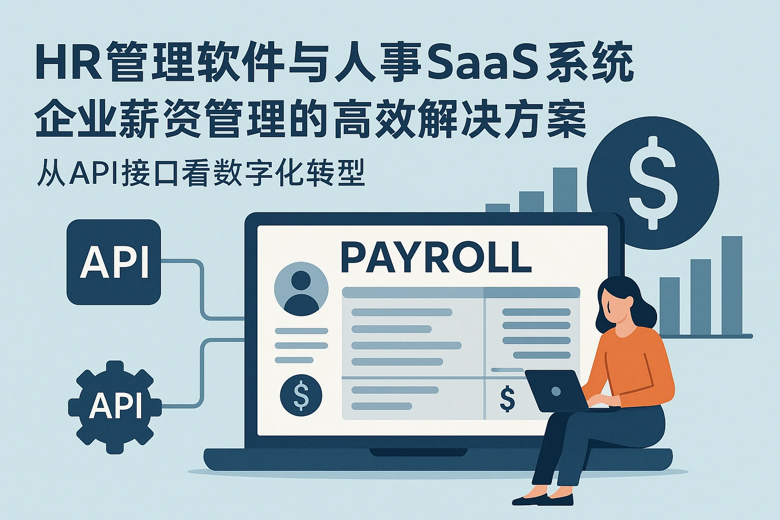 HR管理软件与人事SaaS系统：企业薪资管理的高效解决方案——从API接口看数字化转型