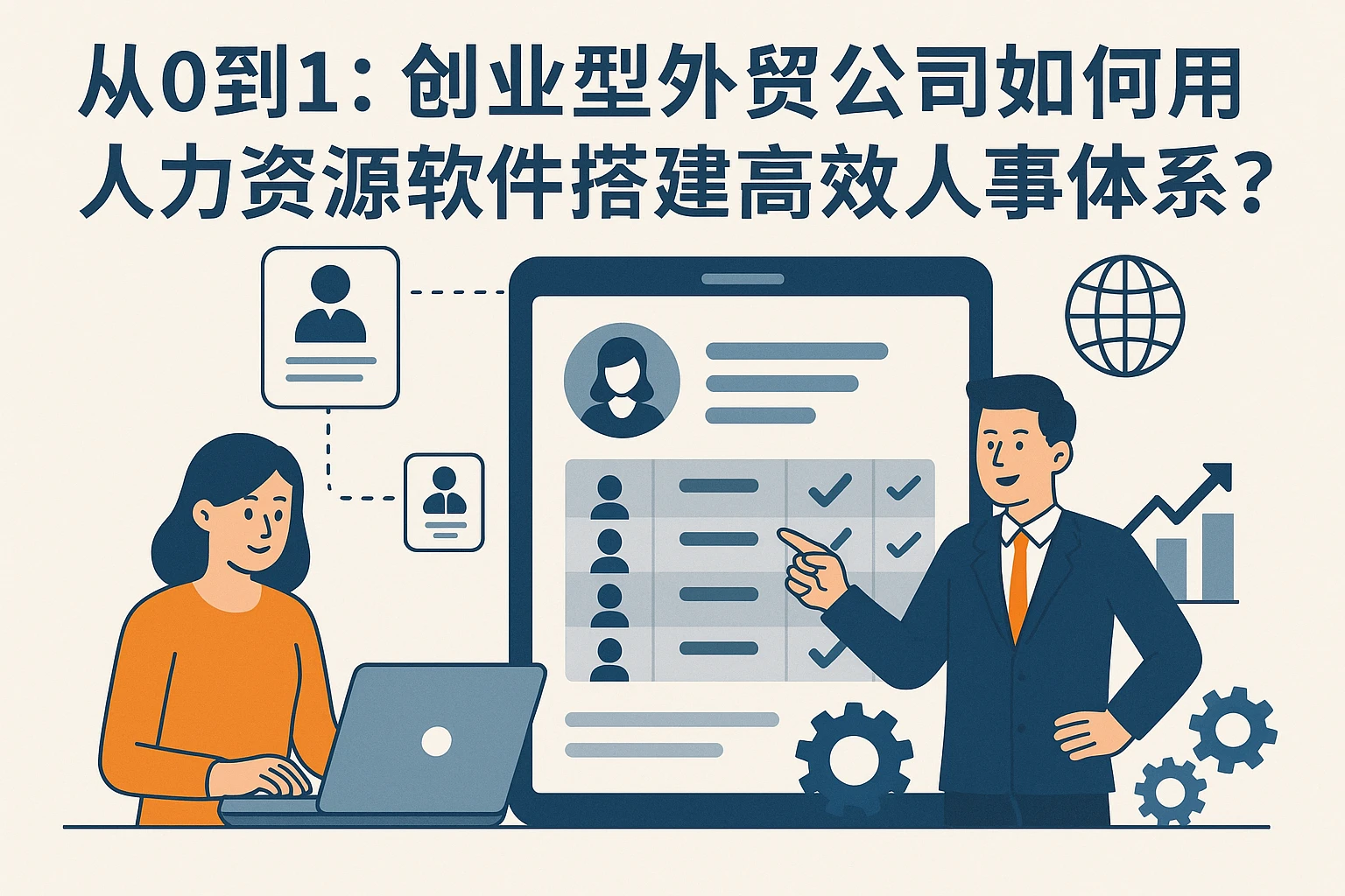 从0到1：创业型外贸公司如何用人力资源软件搭建高效人事体系？
