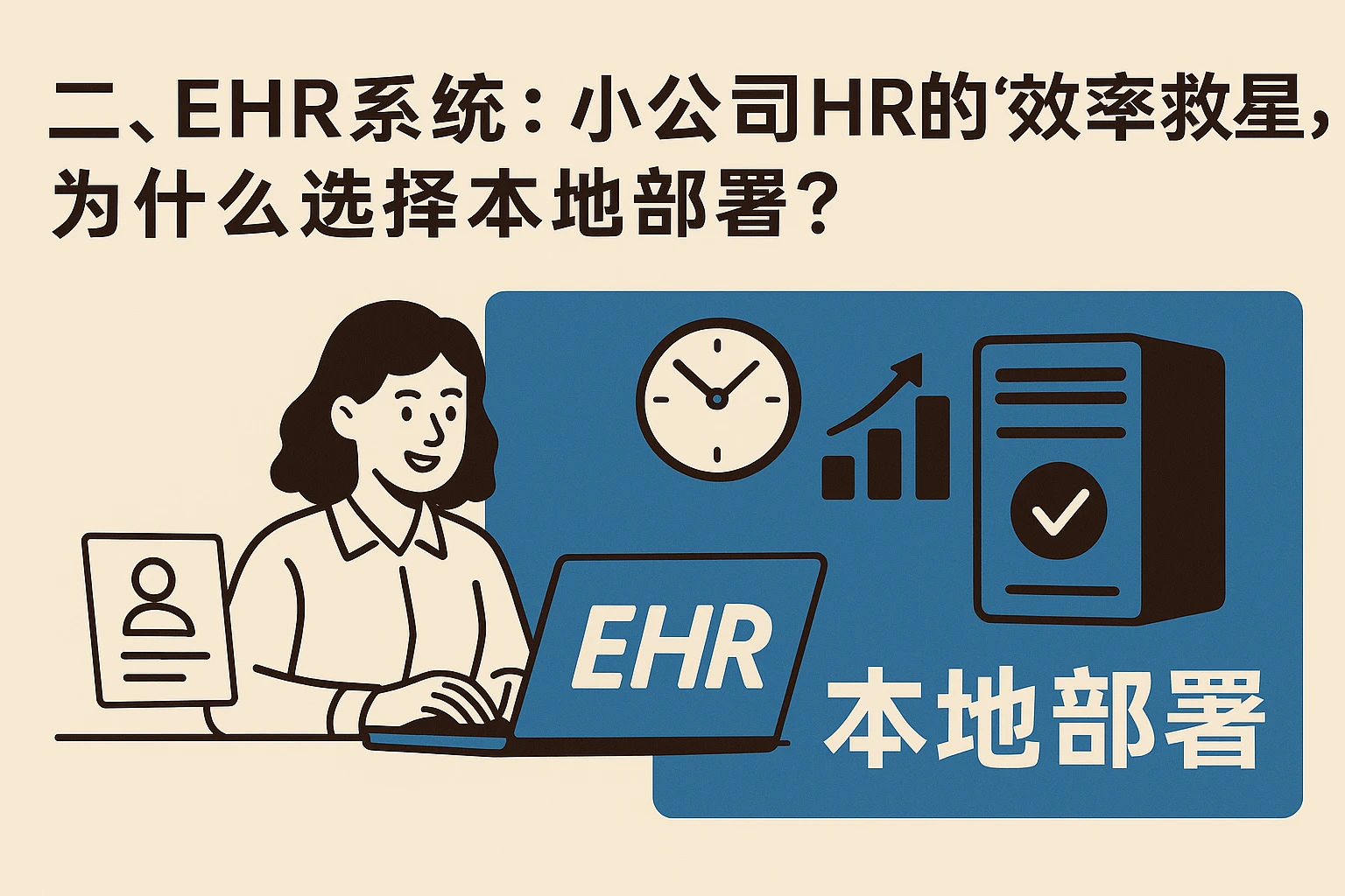 二、EHR系统：小公司HR的“效率救星”，为什么选择本地部署？