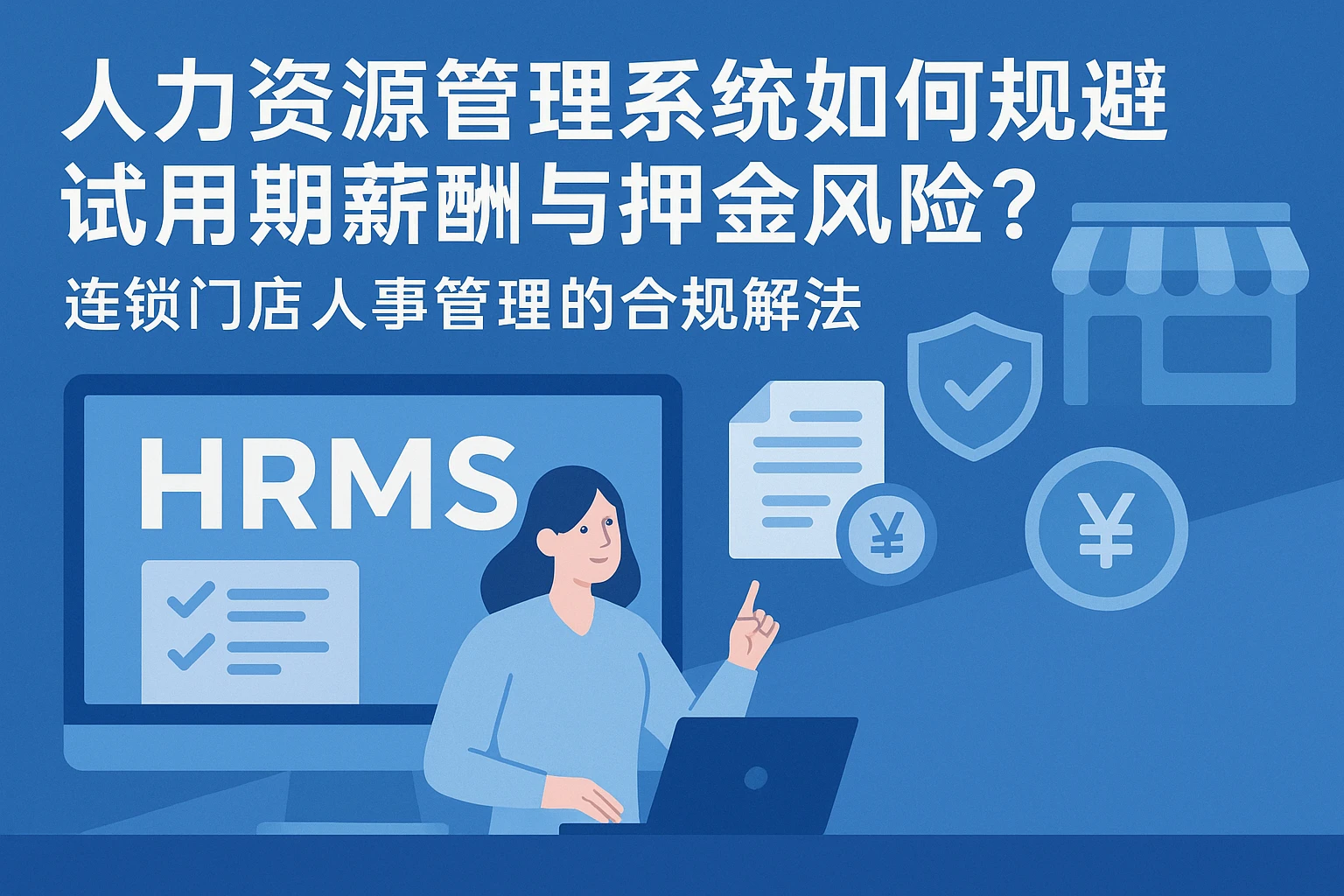 人力资源管理系统如何规避试用期薪酬与押金风险？连锁门店人事管理的合规解法