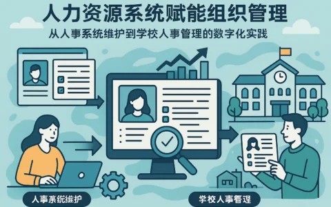 人力资源系统赋能组织管理：从人事系统维护到学校人事管理的数字化实践
