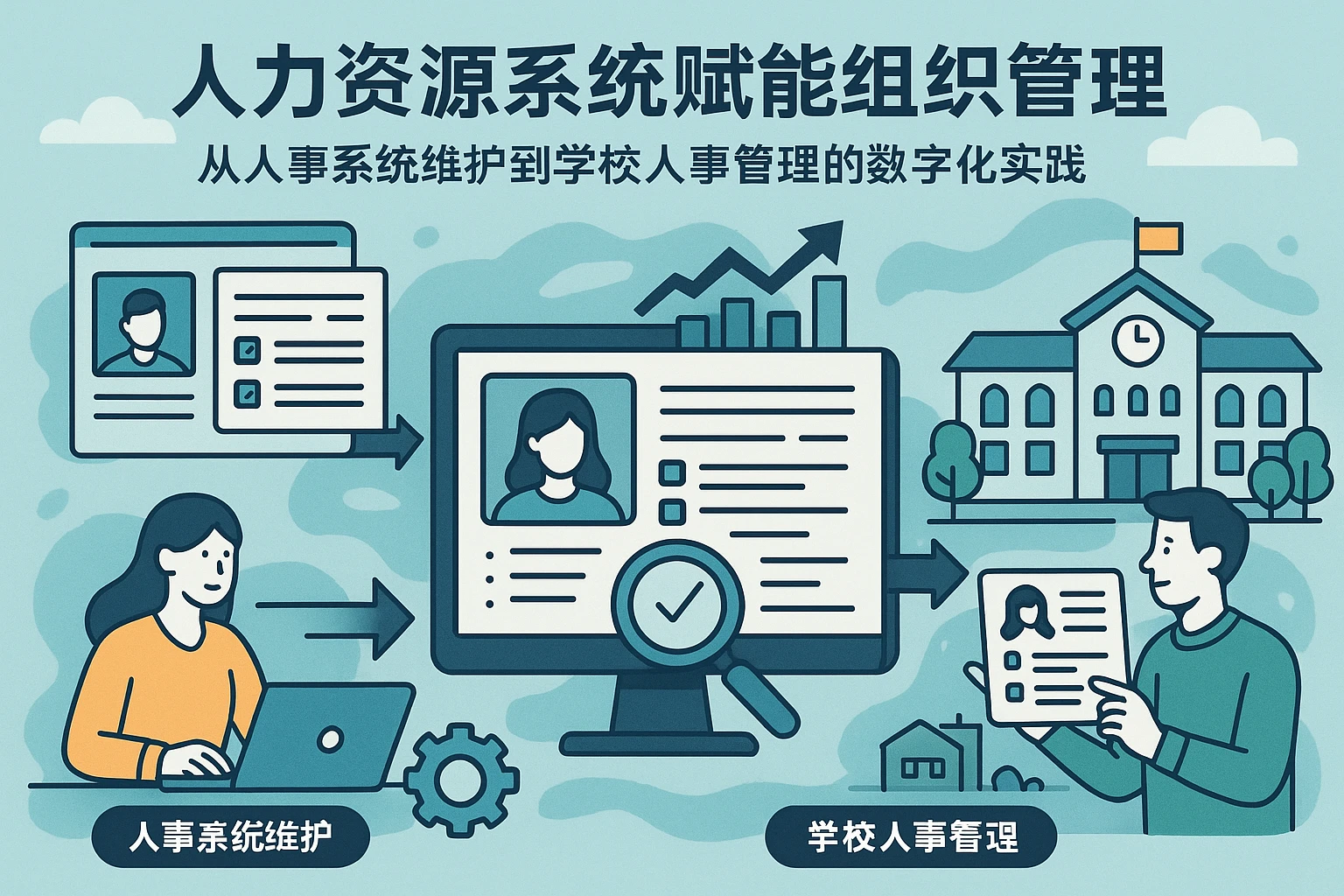 人力资源系统赋能组织管理：从人事系统维护到学校人事管理的数字化实践