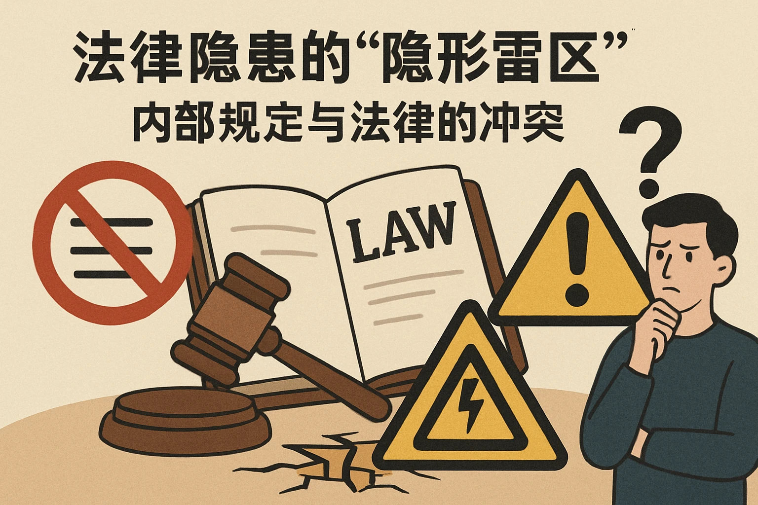 1.2 法律隐患的“隐形雷区”：内部规定与法律的冲突