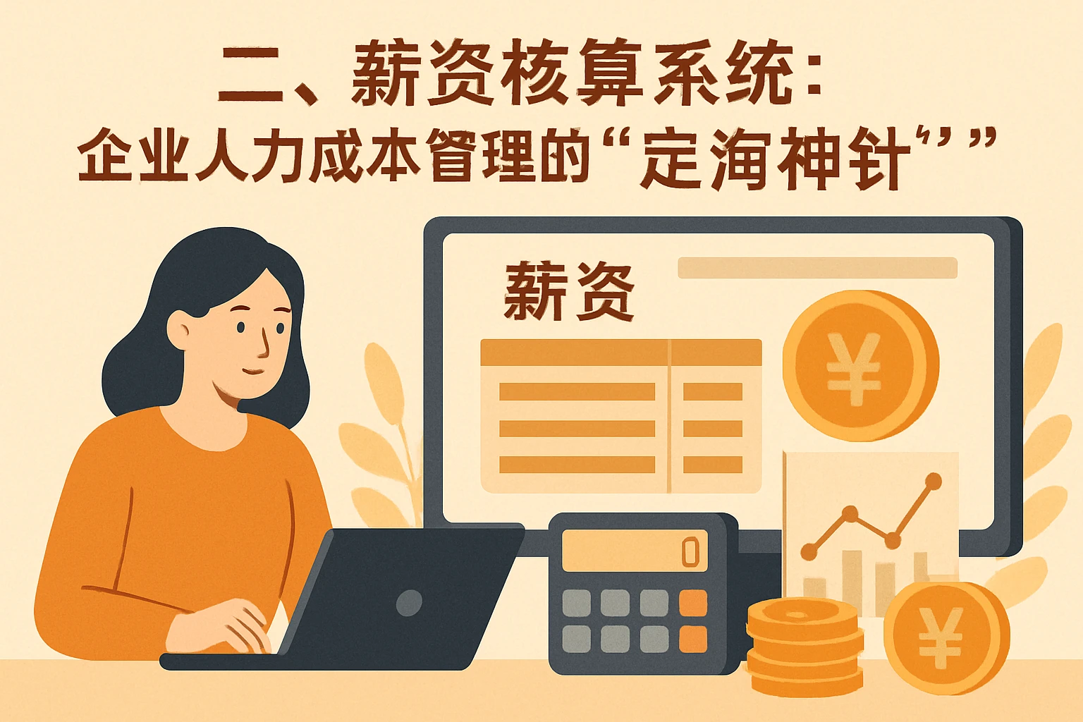 二、薪资核算系统：企业人力成本管理的“定海神针”
