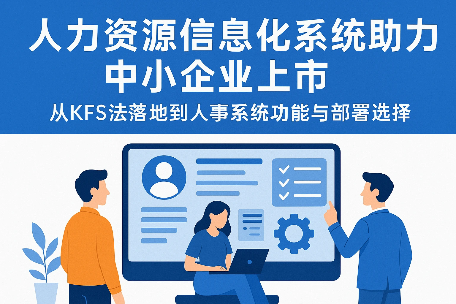 人力资源信息化系统助力中小企业上市：从KFS法落地到人事系统功能与部署选择