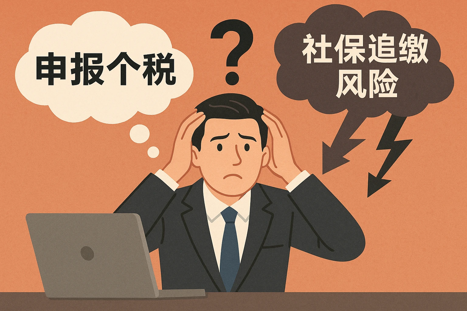 2. 企业的困惑：申报个税 vs 社保追缴风险