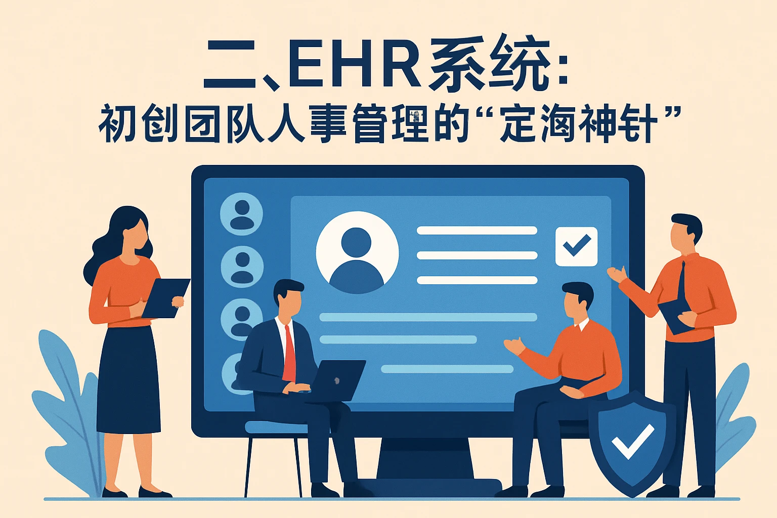 二、EHR系统：初创团队人事管理的“定海神针”