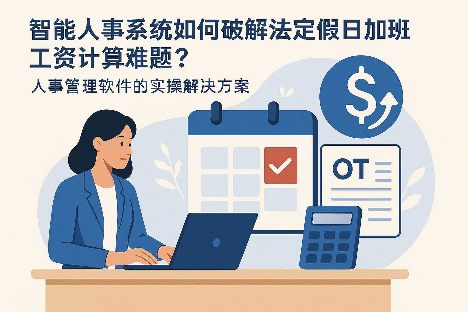 智能人事系统如何破解法定假日加班工资计算难题？人事管理软件的实操解决方案