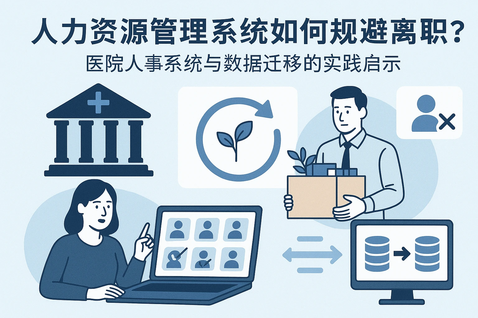 人力资源管理系统如何规避离职风险？医院人事系统与数据迁移的实践启示