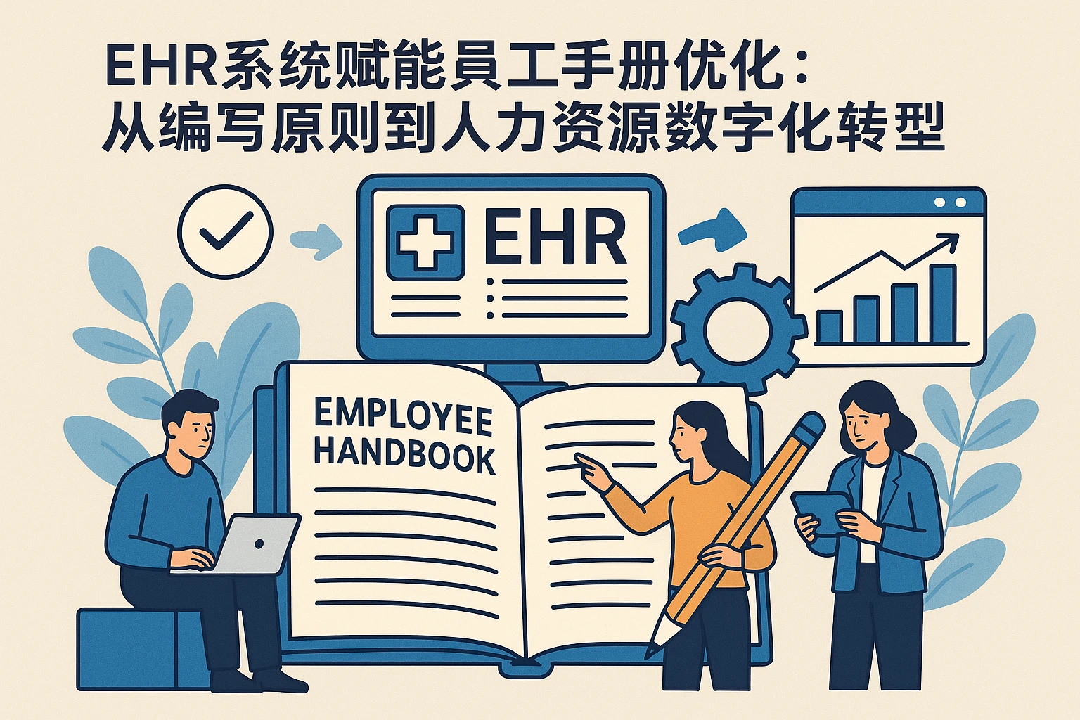 EHR系统赋能员工手册优化：从编写原则到人力资源数字化转型
