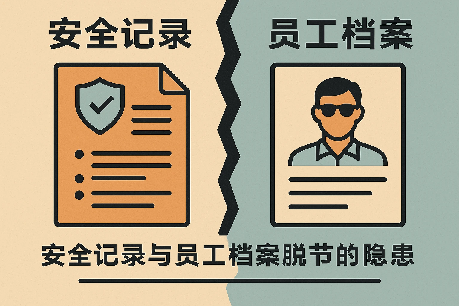 2. 数据割裂：安全记录与员工档案脱节的隐患