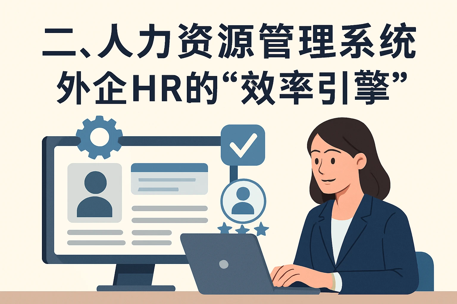二、人力资源管理系统：外企HR的“效率引擎”
