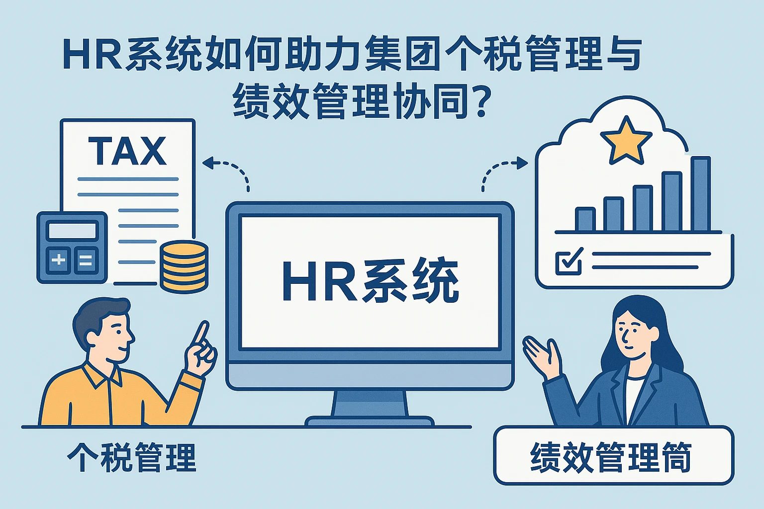 HR系统如何助力集团个税管理与绩效管理协同？