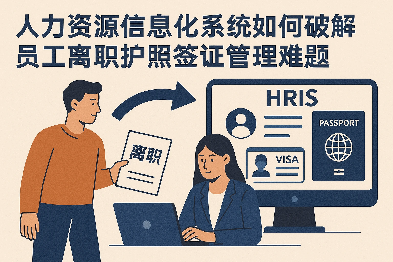 人力资源信息化系统如何破解员工离职护照签证管理难题