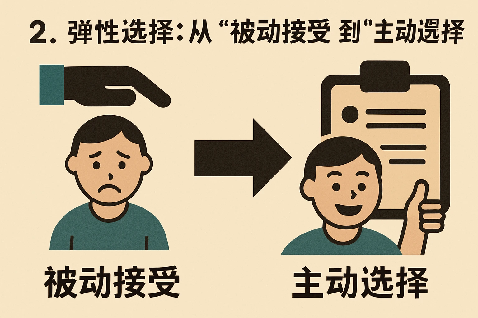 2. 弹性选择：从“被动接受”到“主动选择”