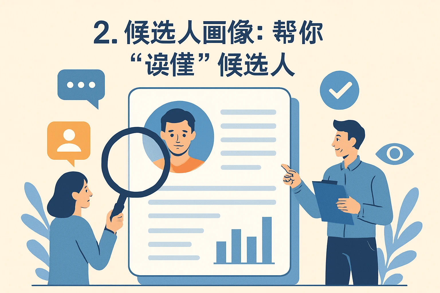 2. 候选人画像：帮你“读懂”候选人