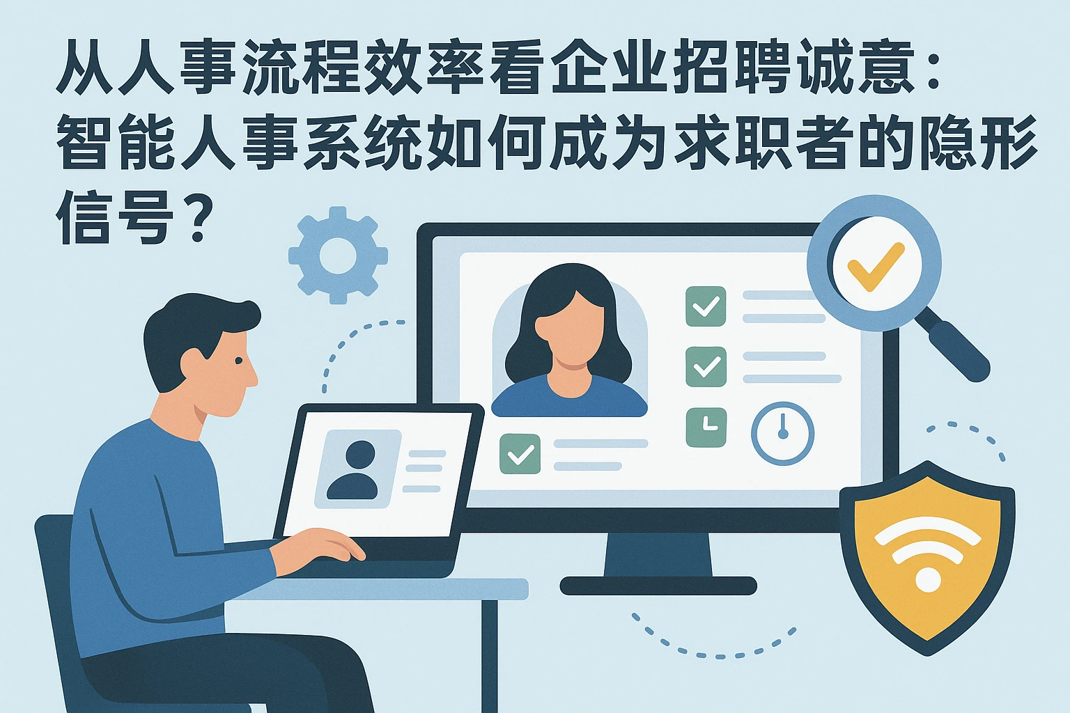 从人事流程效率看企业招聘诚意：智能人事系统如何成为求职者的隐形信号？