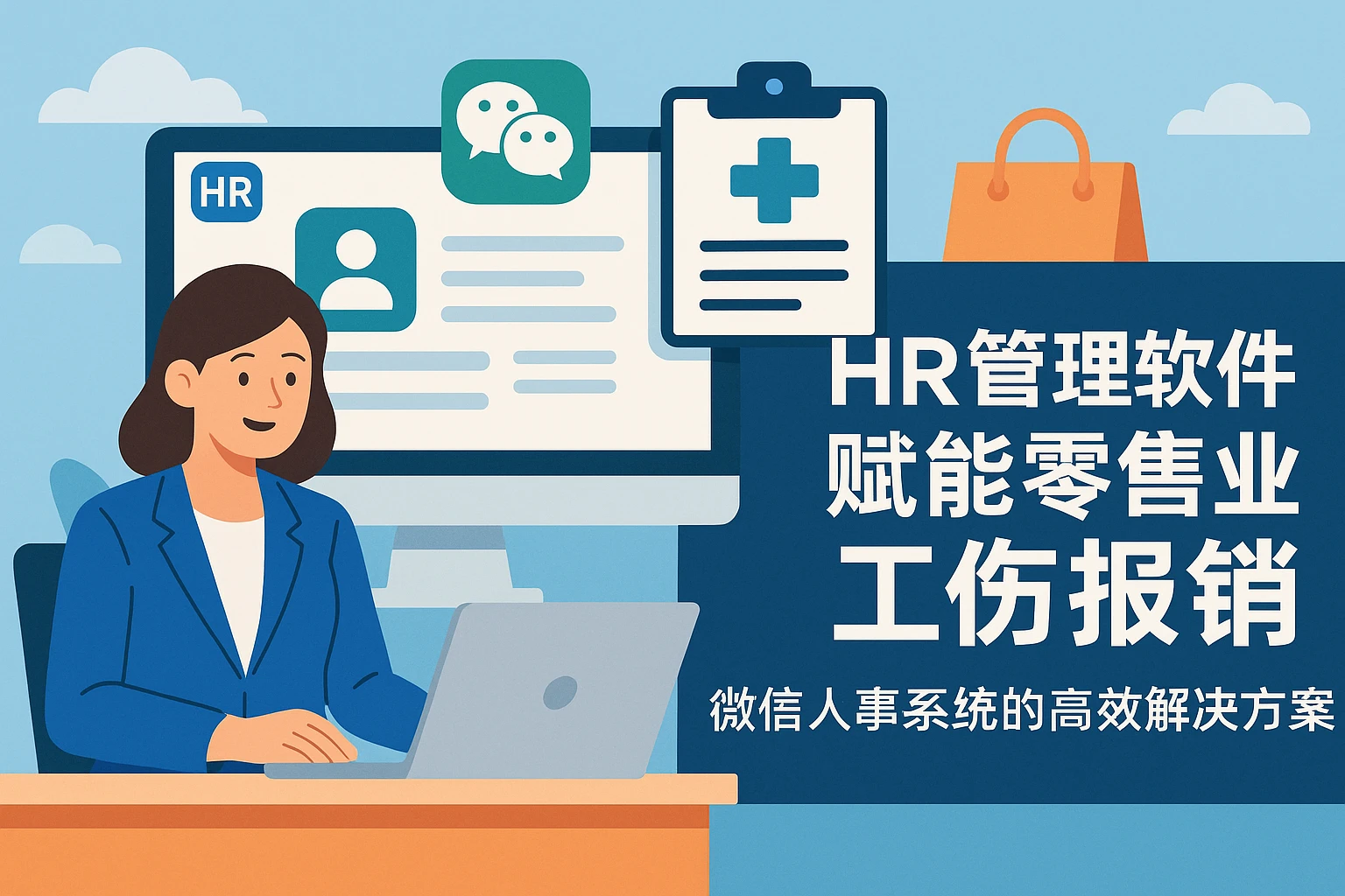 HR管理软件赋能零售业工伤报销：微信人事系统的高效解决方案