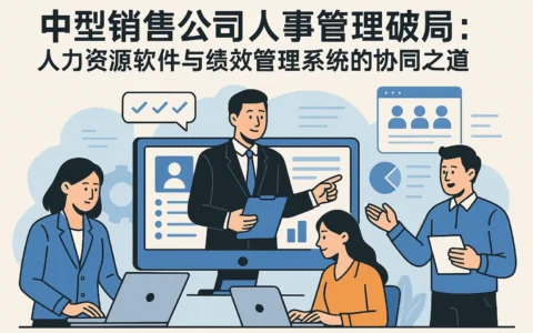 中型销售公司人事管理破局：人力资源软件与绩效管理系统的协同之道