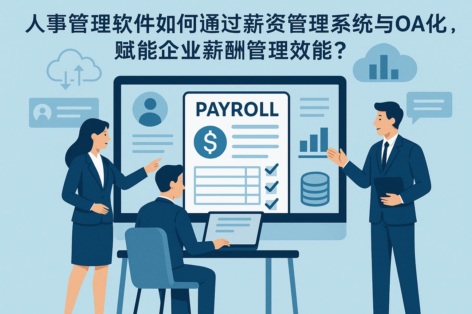 人事管理软件如何通过工资管理系统与OA一体化，赋能企业薪酬管理效能？
