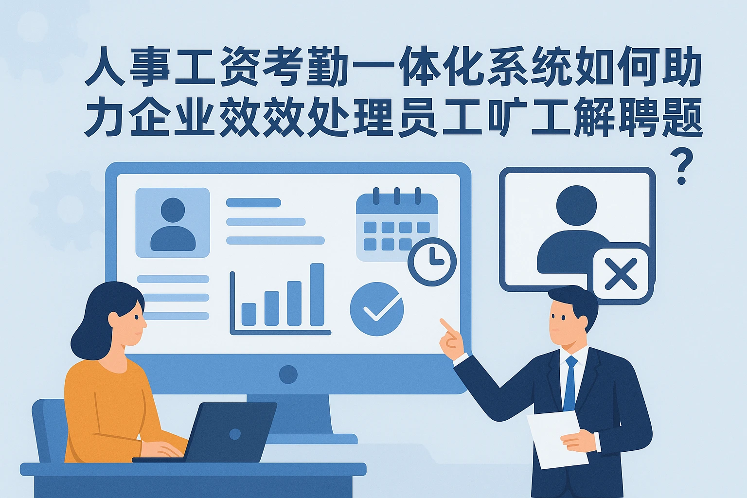 人事工资考勤一体化系统如何助力企业高效处理员工旷工解聘问题？