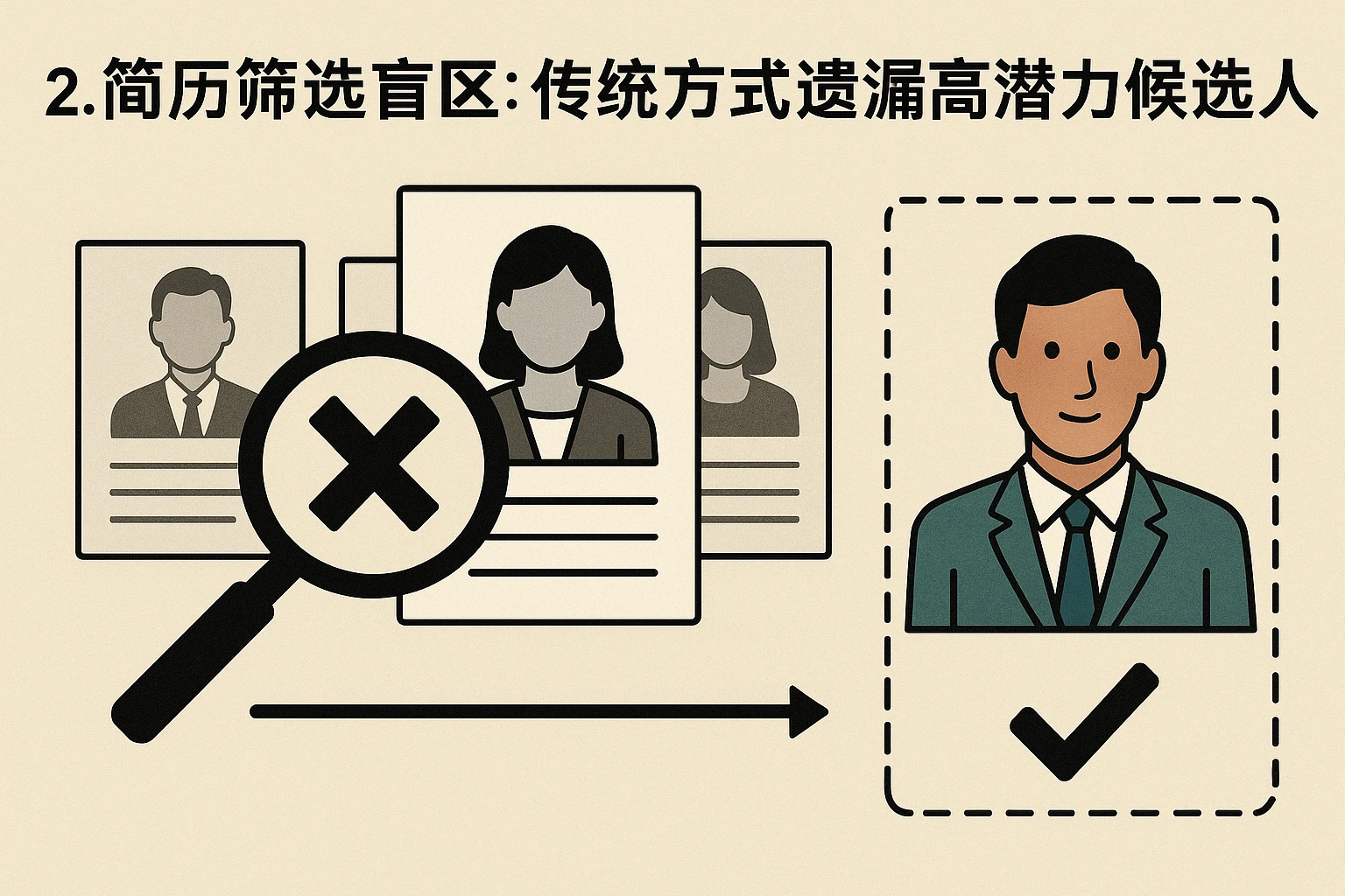 2. 简历筛选盲区：传统方式遗漏高潜力候选人