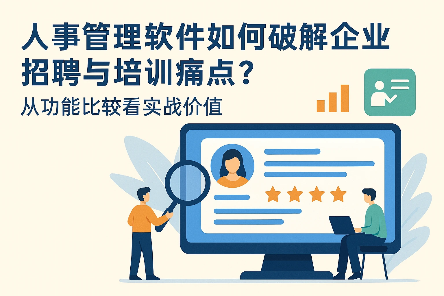人事管理软件如何破解企业招聘与培训痛点？从功能比较看实战价值