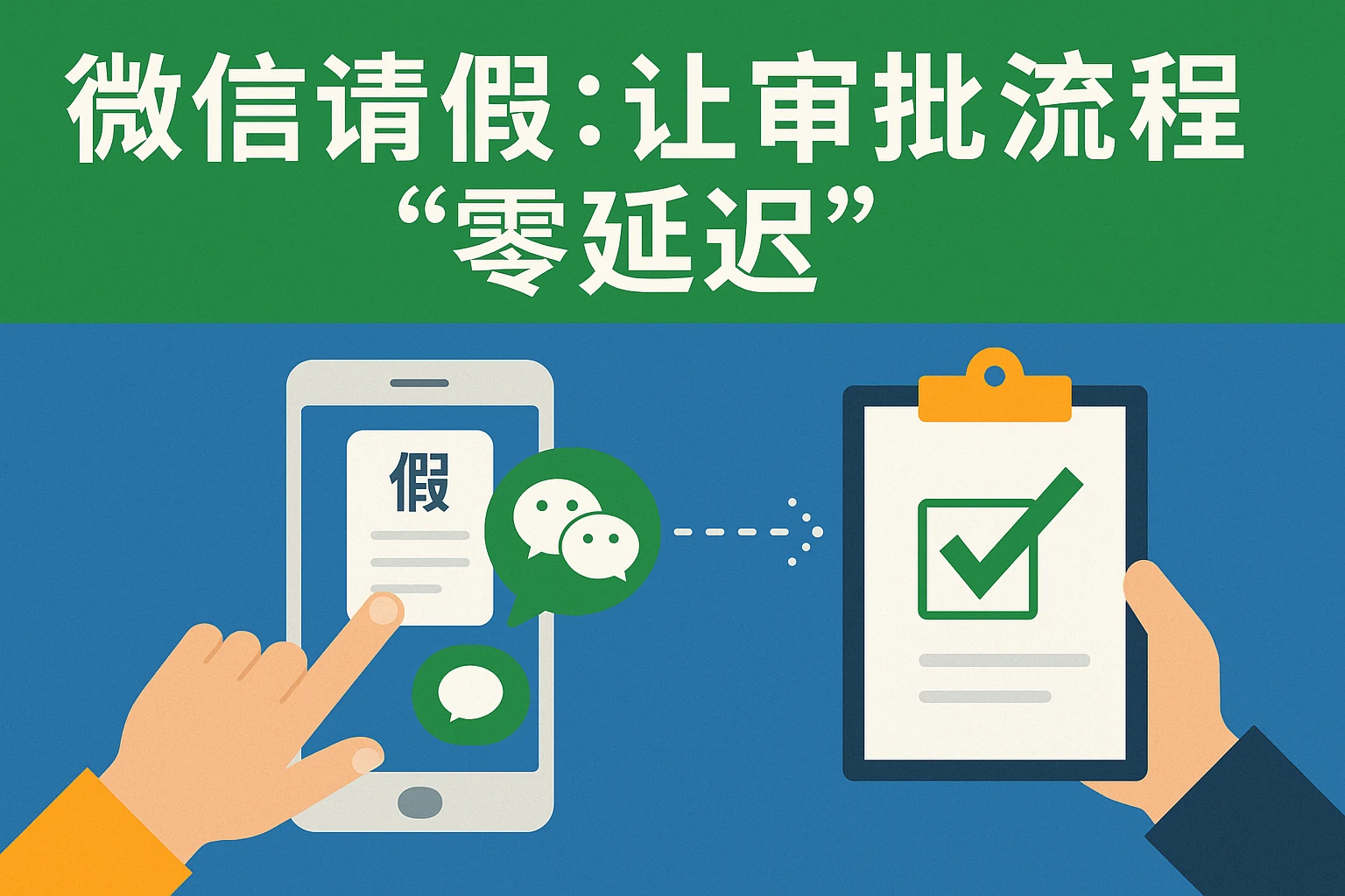 2. 微信请假：让审批流程“零延迟”
