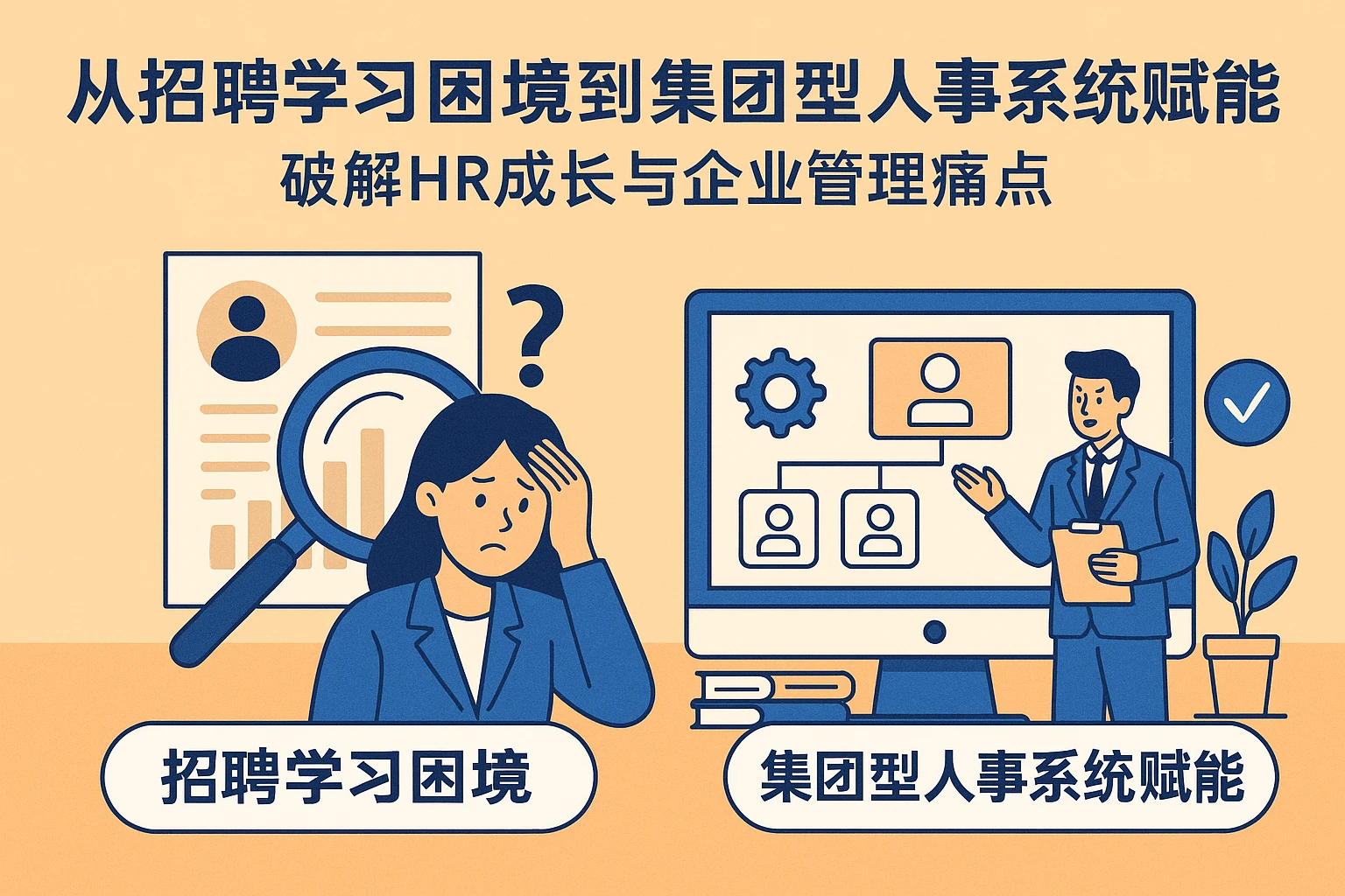 从招聘学习困境到集团型人事系统赋能：破解HR成长与企业管理痛点