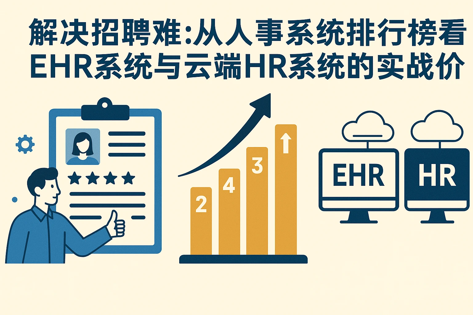 解决招聘难：从人事系统排行榜看EHR系统与云端HR系统的实战价值