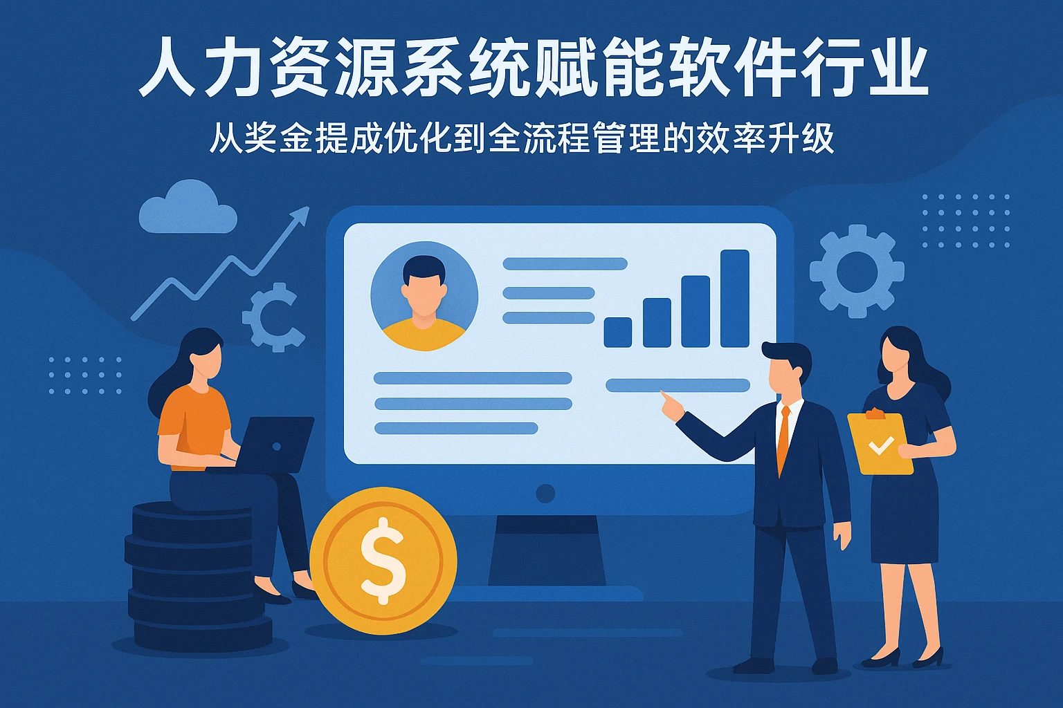 人力资源系统赋能软件行业：从奖金抽成优化到全流程管理的效率升级