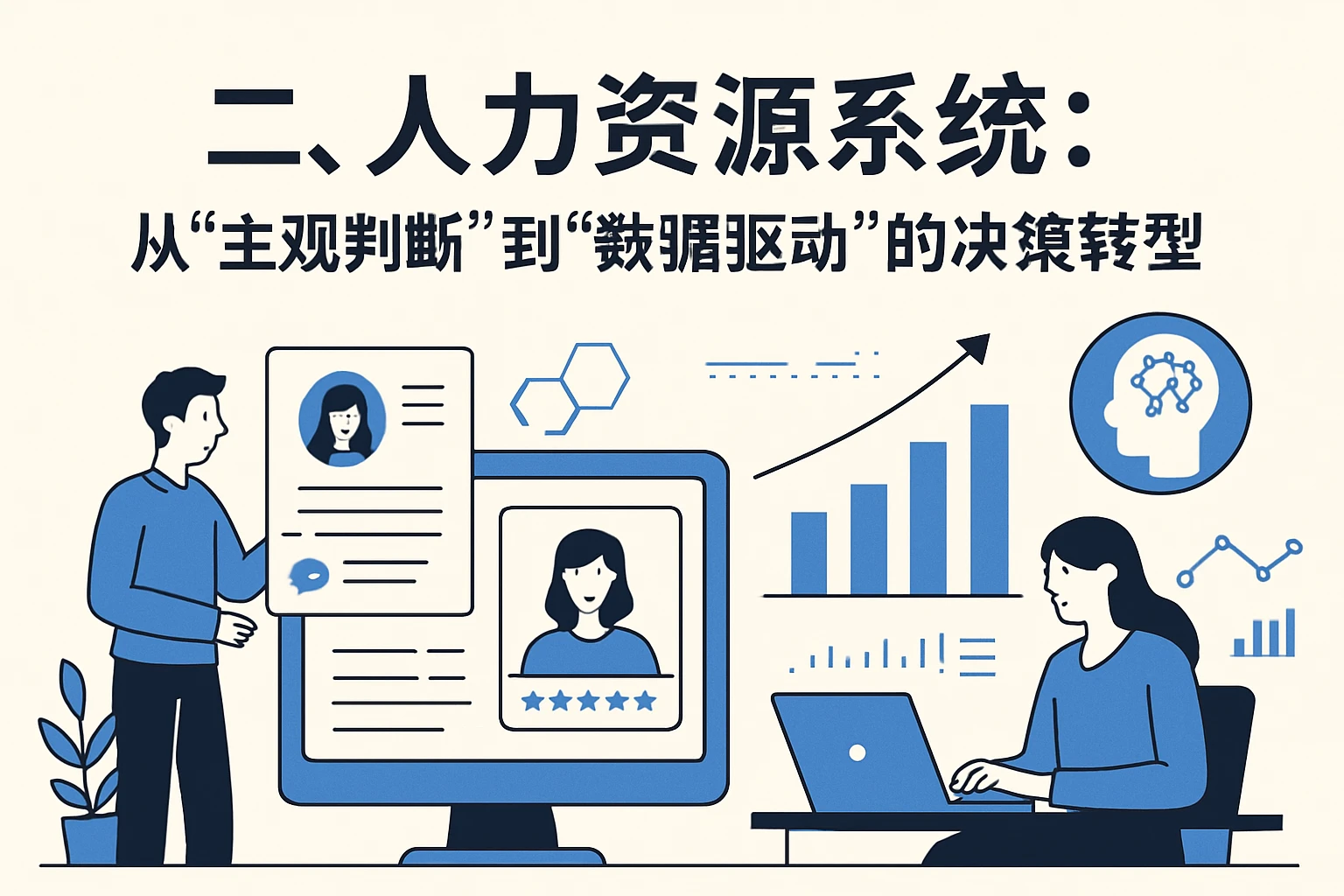 二、人力资源系统：从“主观判断”到“数据驱动”的决策转型
