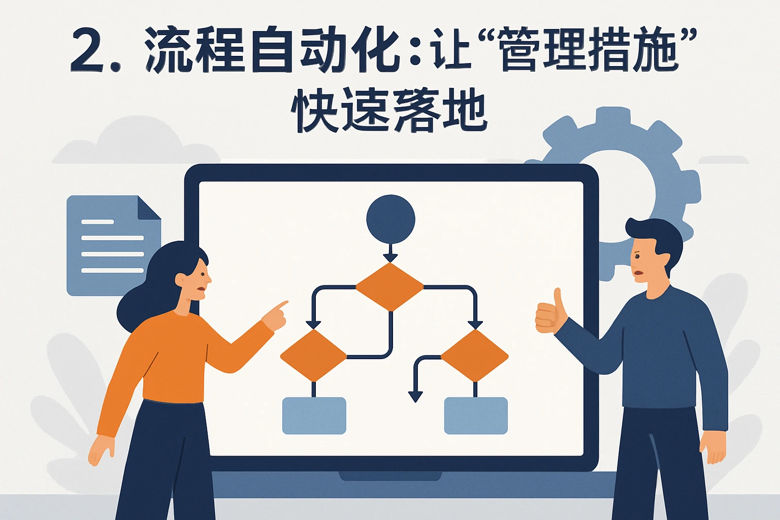 2. 流程自动化：让“管理措施”快速落地