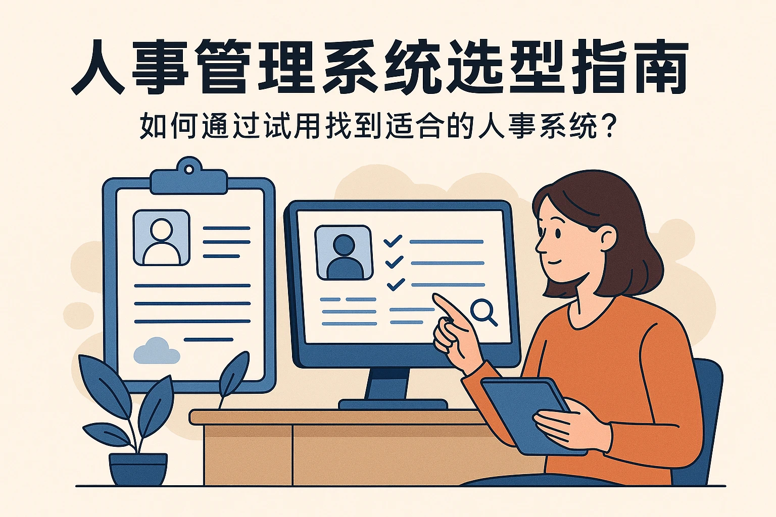 人事管理系统选型指南：如何通过试用找到适合的人事系统？