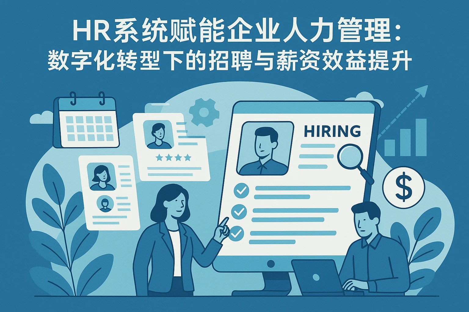 HR系统赋能企业人力管理：数字化转型下的招聘与薪资效益提升