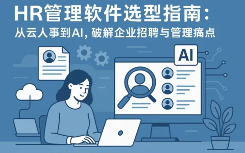 HR管理软件选型指南：从云人事到AI，破解企业招聘与管理痛点