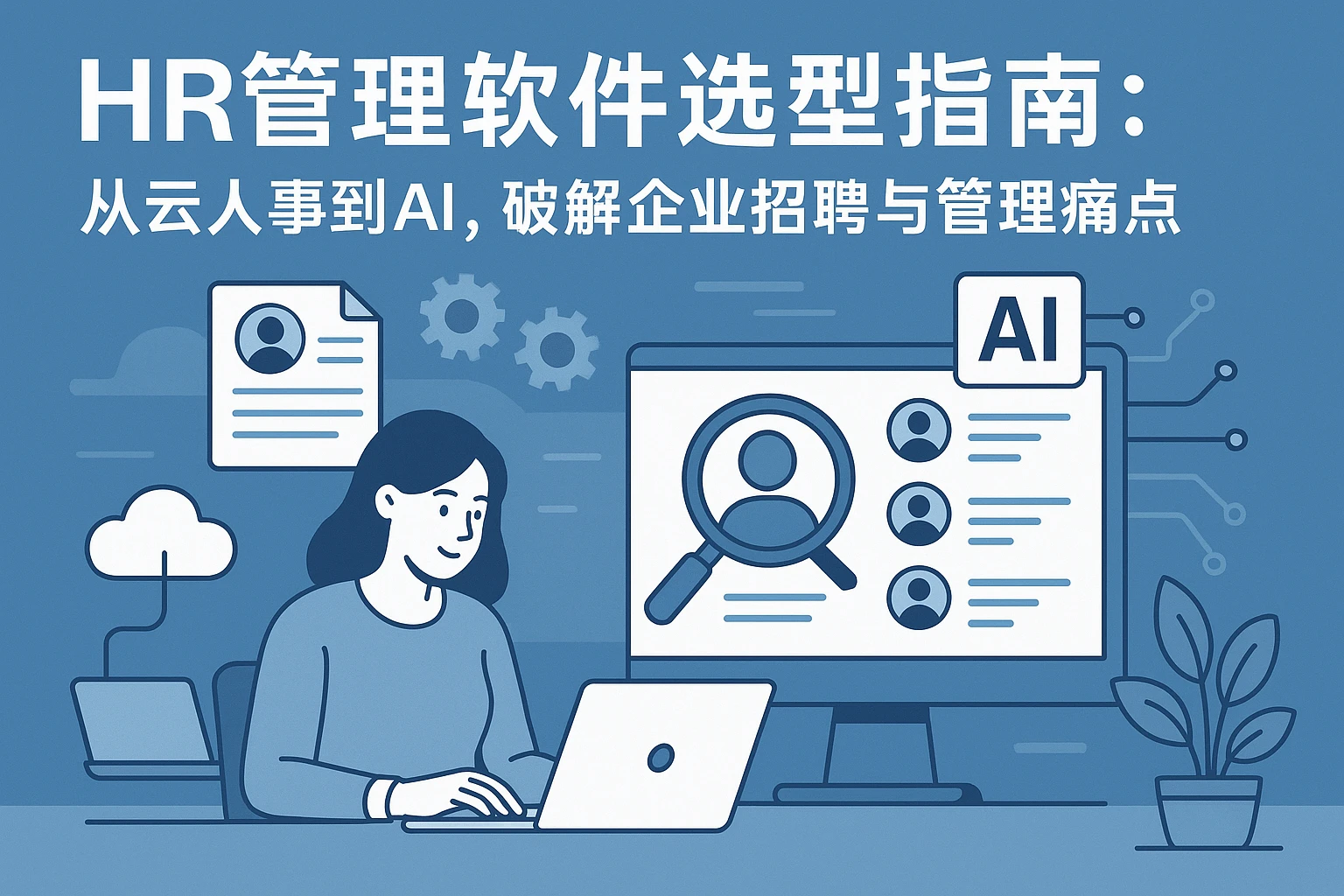 HR管理软件选型指南：从云人事到AI，破解企业招聘与管理痛点