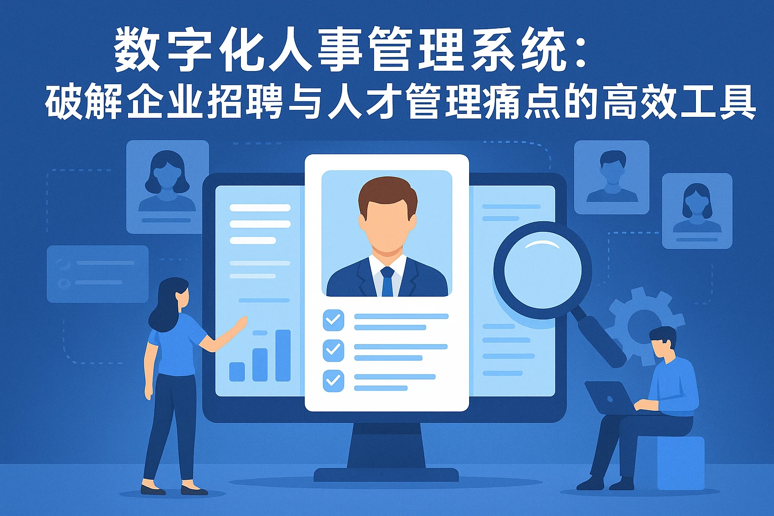 数字化人事管理系统：破解企业招聘与人才管理痛点的高效工具